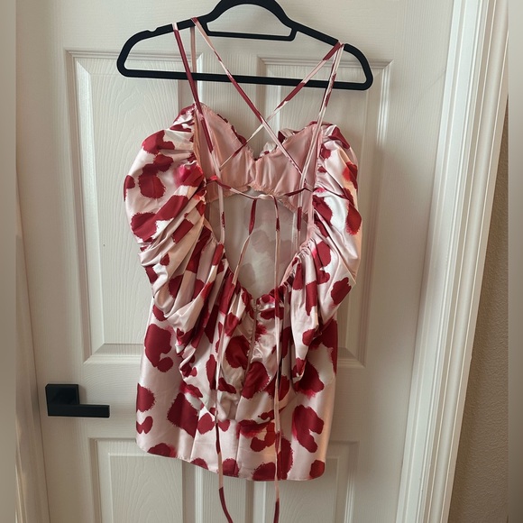 Party dress with backless tye back - Picture 2 of 2